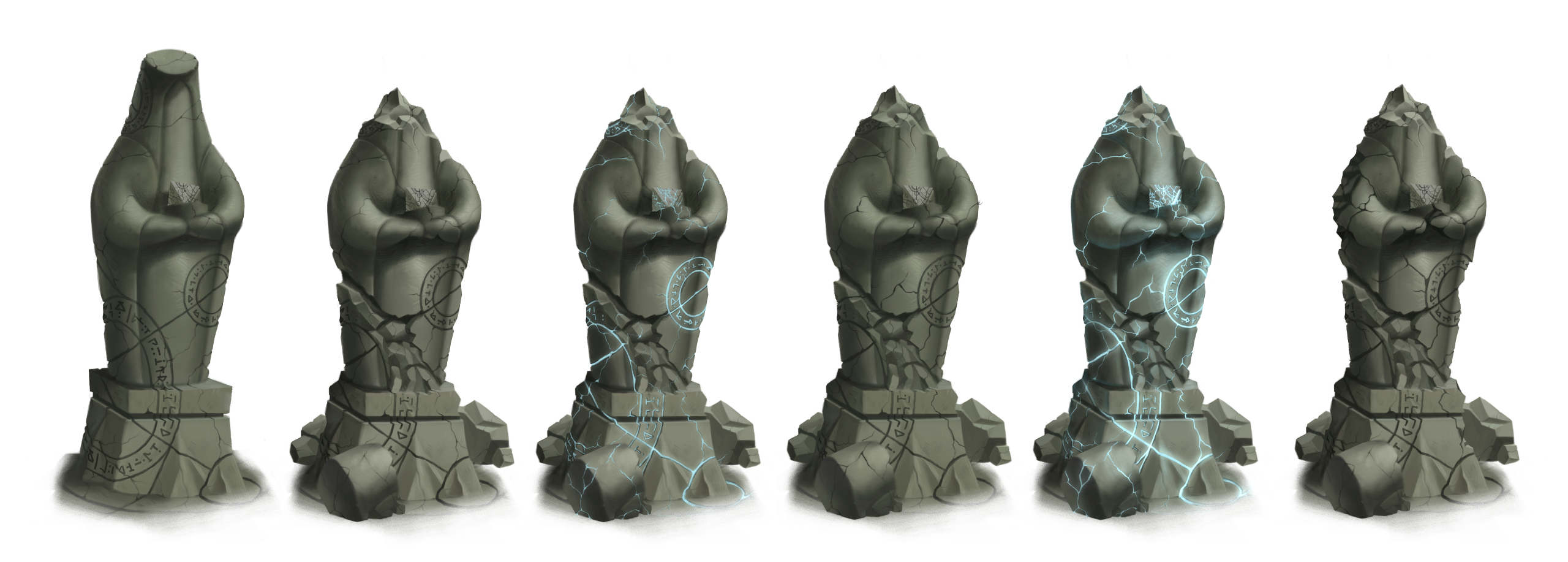 Concept art: Altar statue