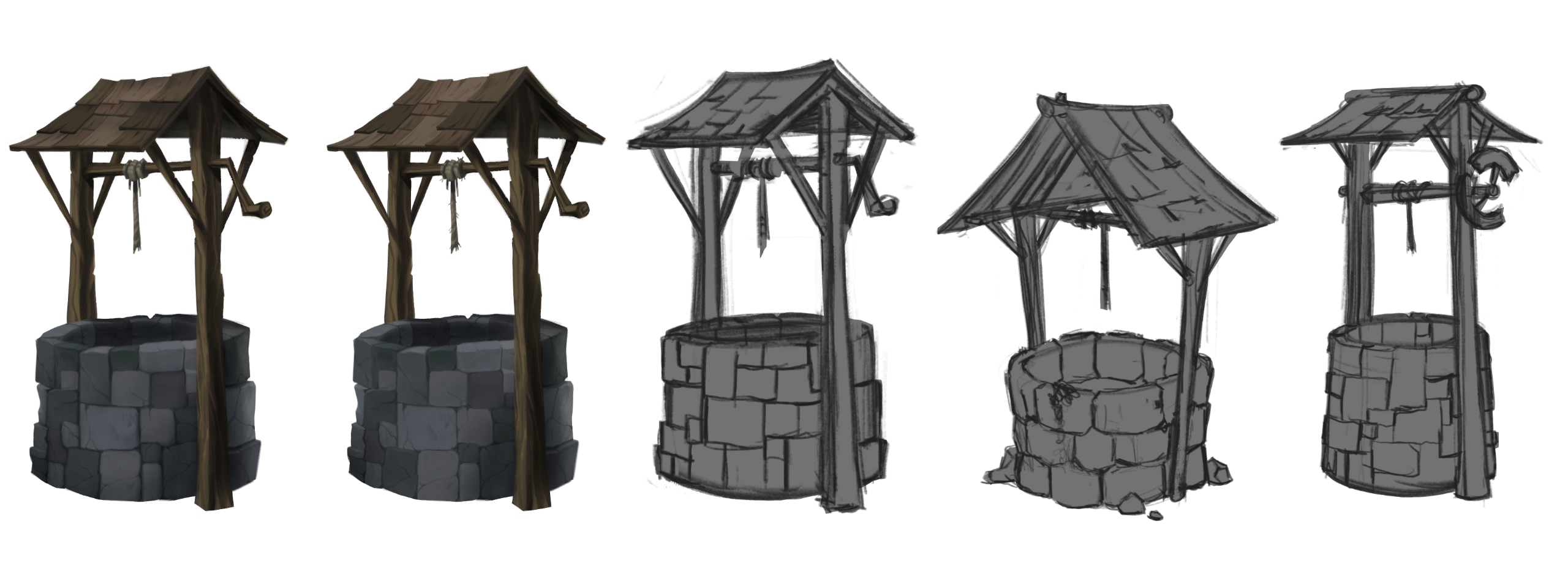 Concept art: Emmet's well