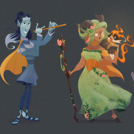 Assorted Visual Development & Char Design 