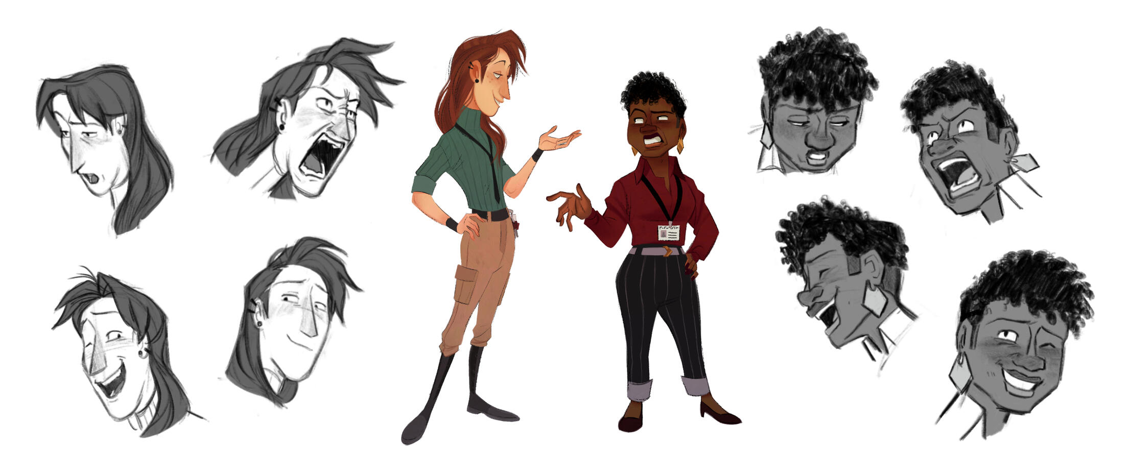 Jan and Gloria expressions