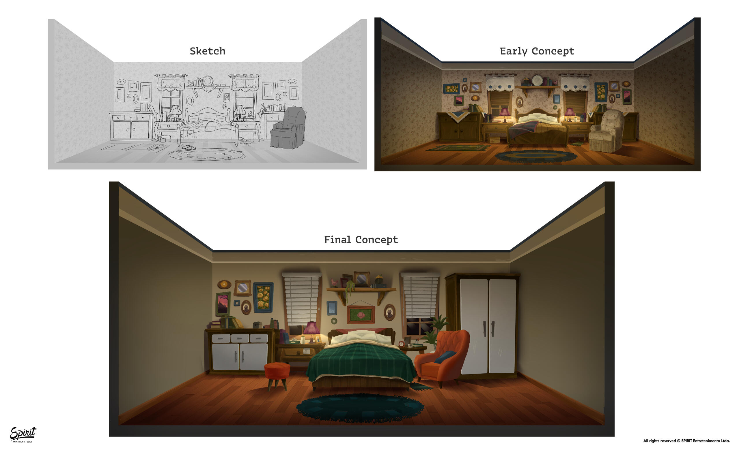Grandmother&#39;s room Concept