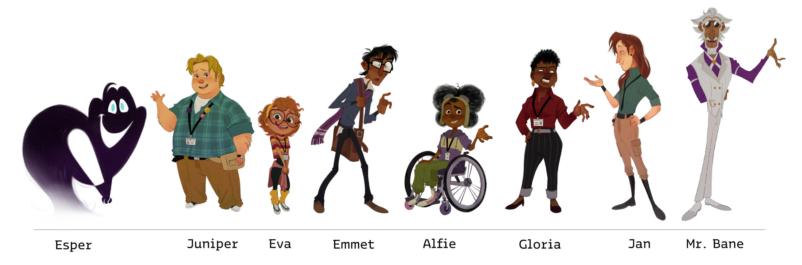 Character Line-up