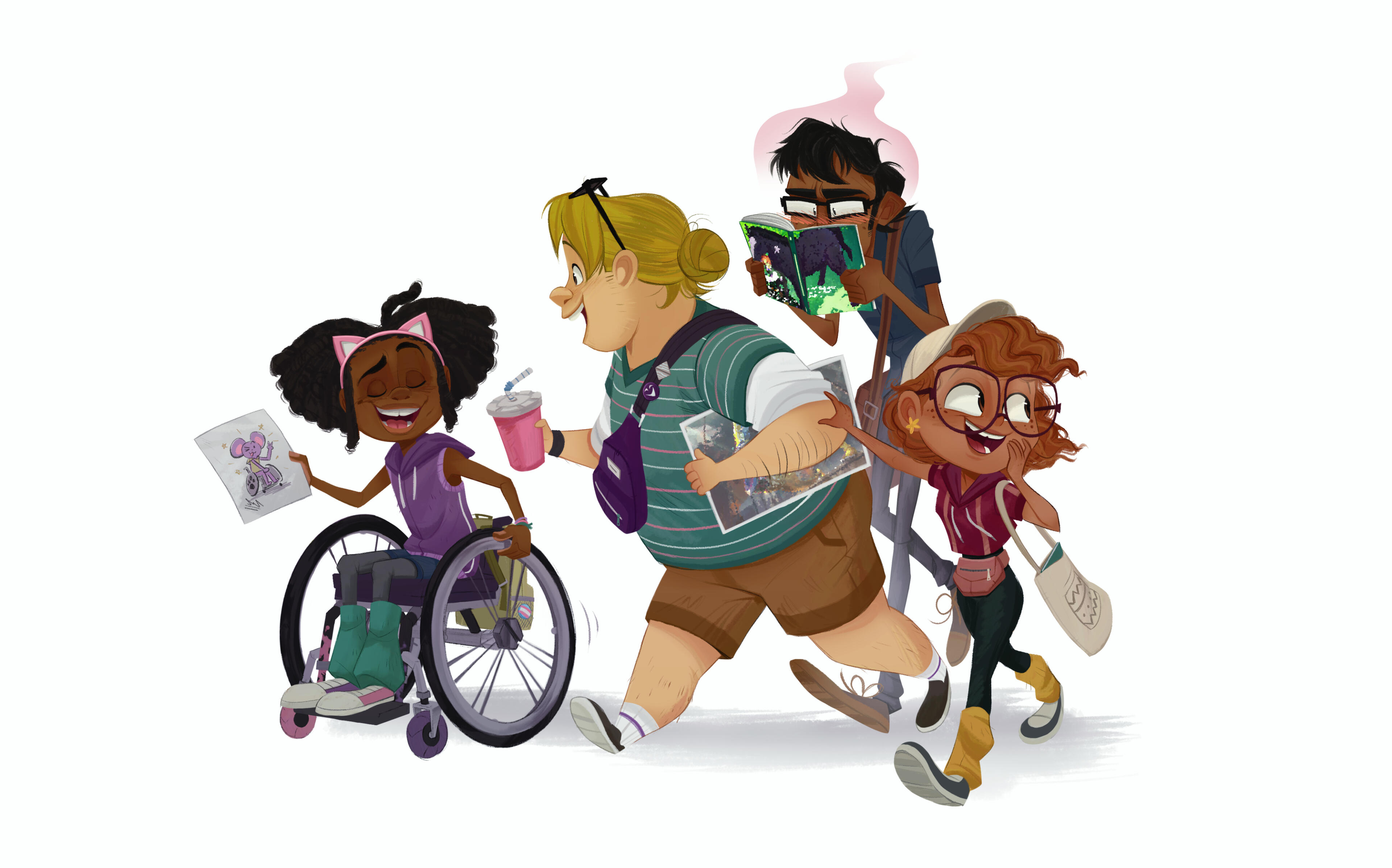 A5 print for signing at a convention (2026)