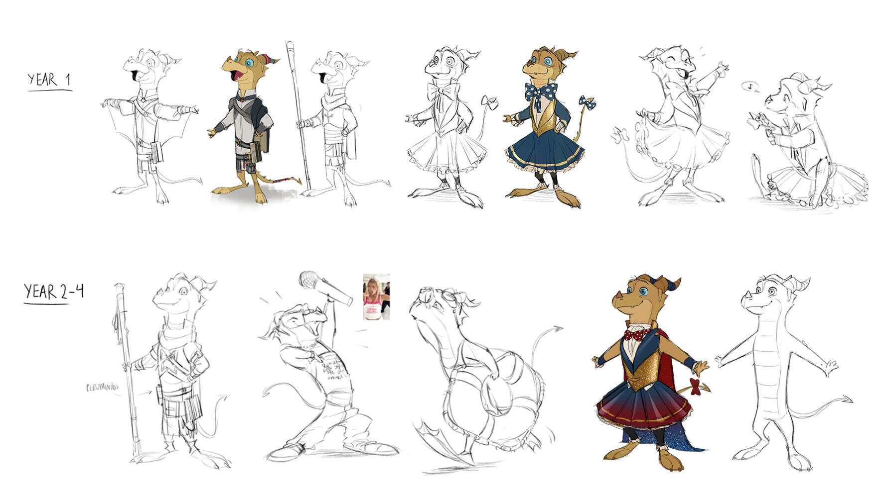 Home TTRPG character sketches