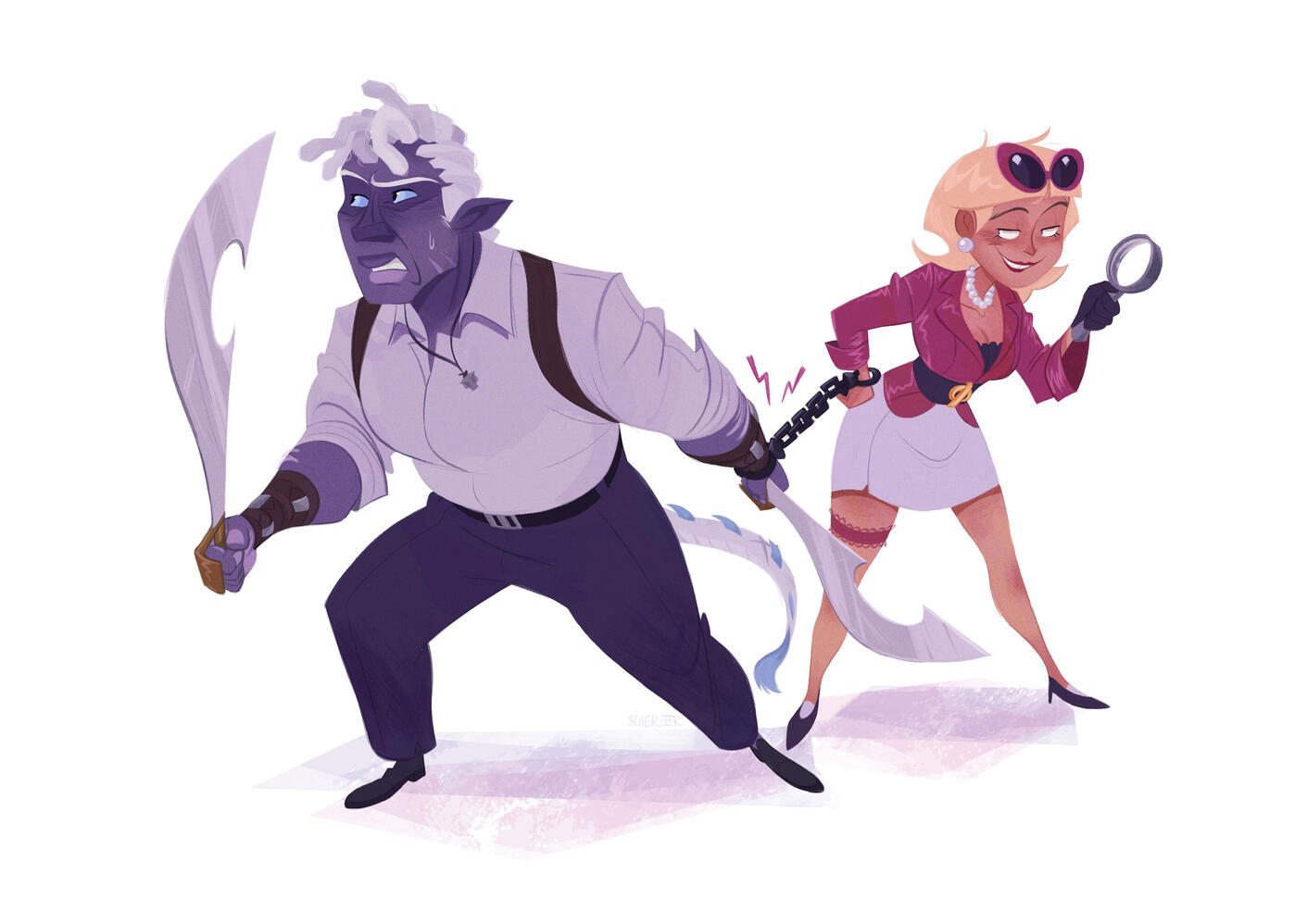 Home TTRPG character art