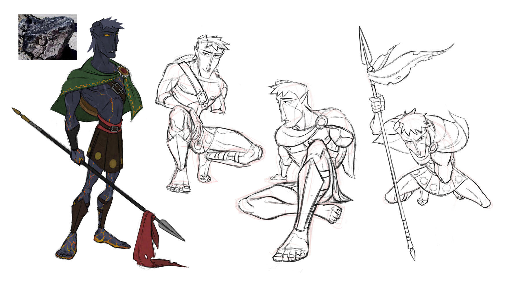 Home TTRPG character sketches